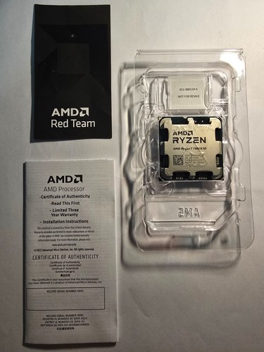 Amd ryzen 7800x3d processore - amd,