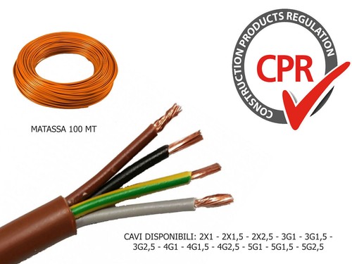 Cavo gommato fs18or18 - cavo, ex
