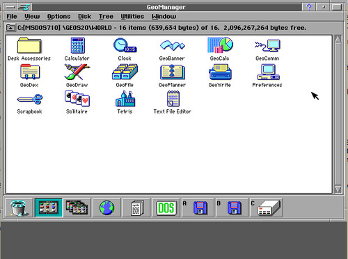 Dos gui geoworks - geoworks, ensemble