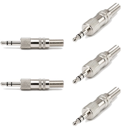 Jack 5mm connettore - 5x, audio