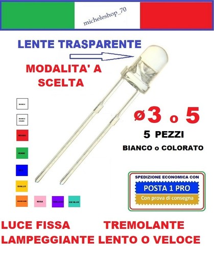 Diodo led diametro o 5mm - diodo, 3