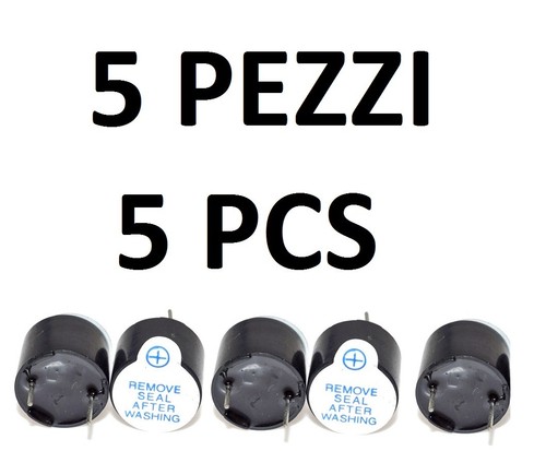 Buzzer attivo 12mm 5v - buzzer, 3v
